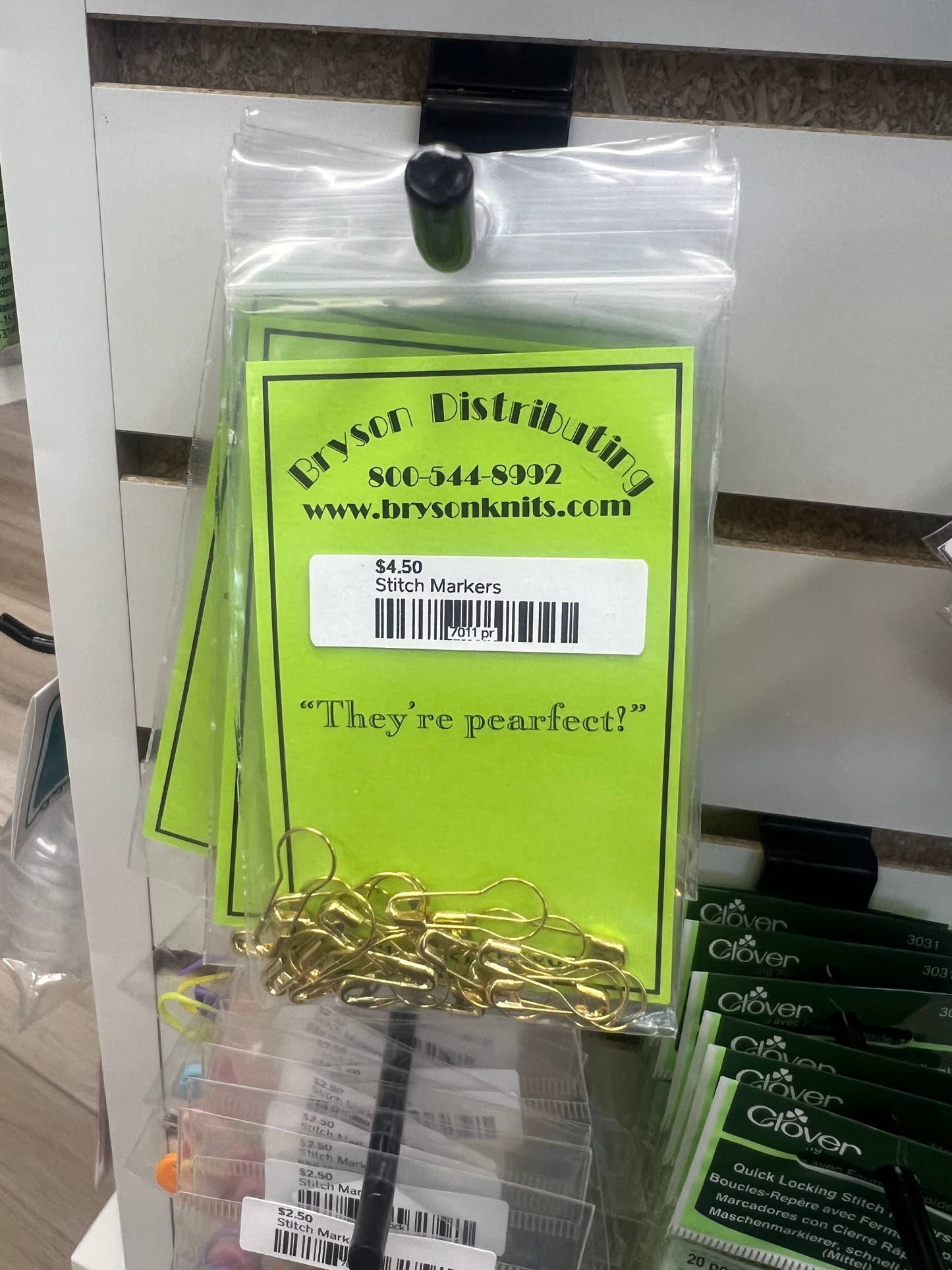 Stitch Markers Pear