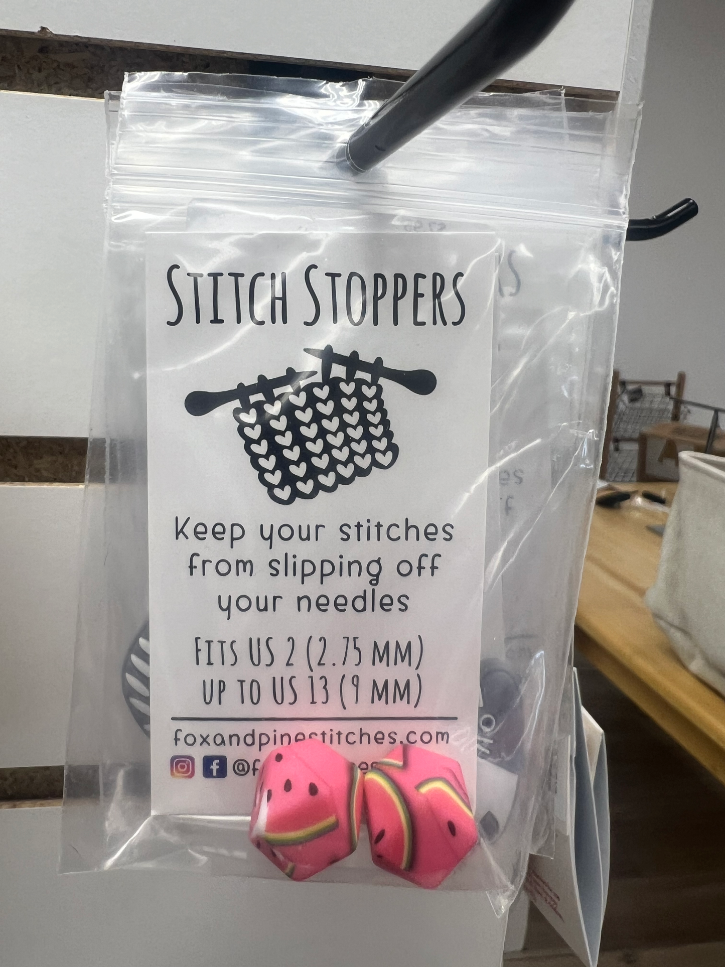 Stitch Stoppers FP Stop Hex