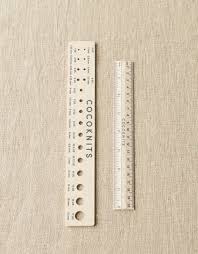 Cocoknits Ruler Gauge