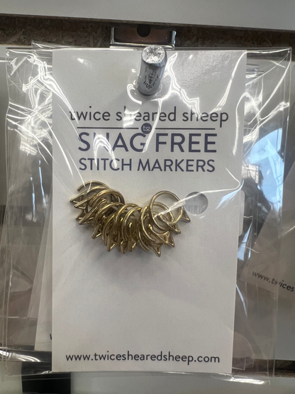 Stitch Markers  Cat Clips Bronze