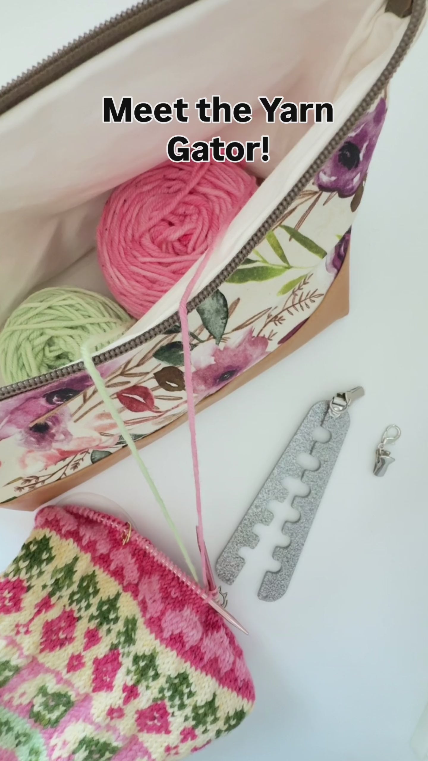 Twice Sheared Sheep Yarn Gator