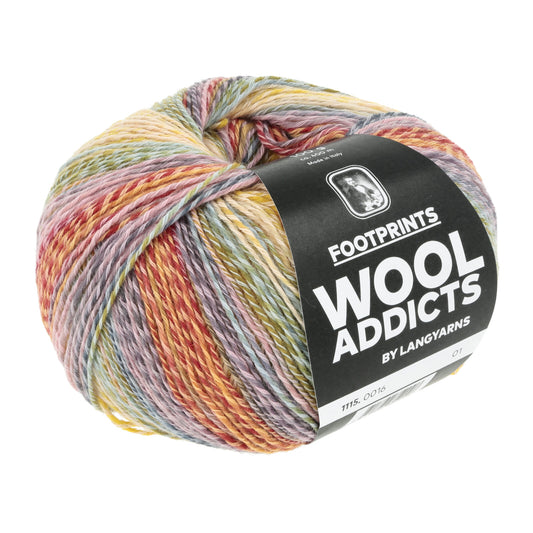 Footprints, Wooladdicts by Langyarns
