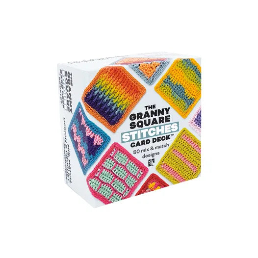 Granny Square Stitches Card Deck